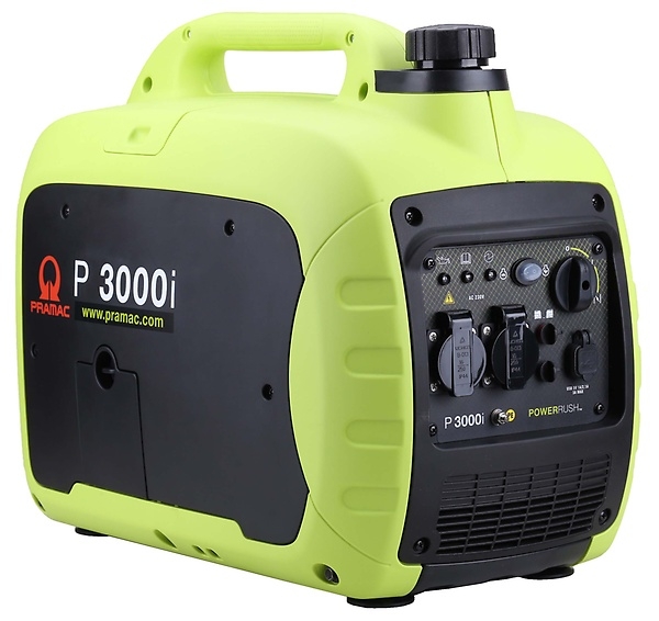 Pramac P3000i 2500W portable petrol inverter generator